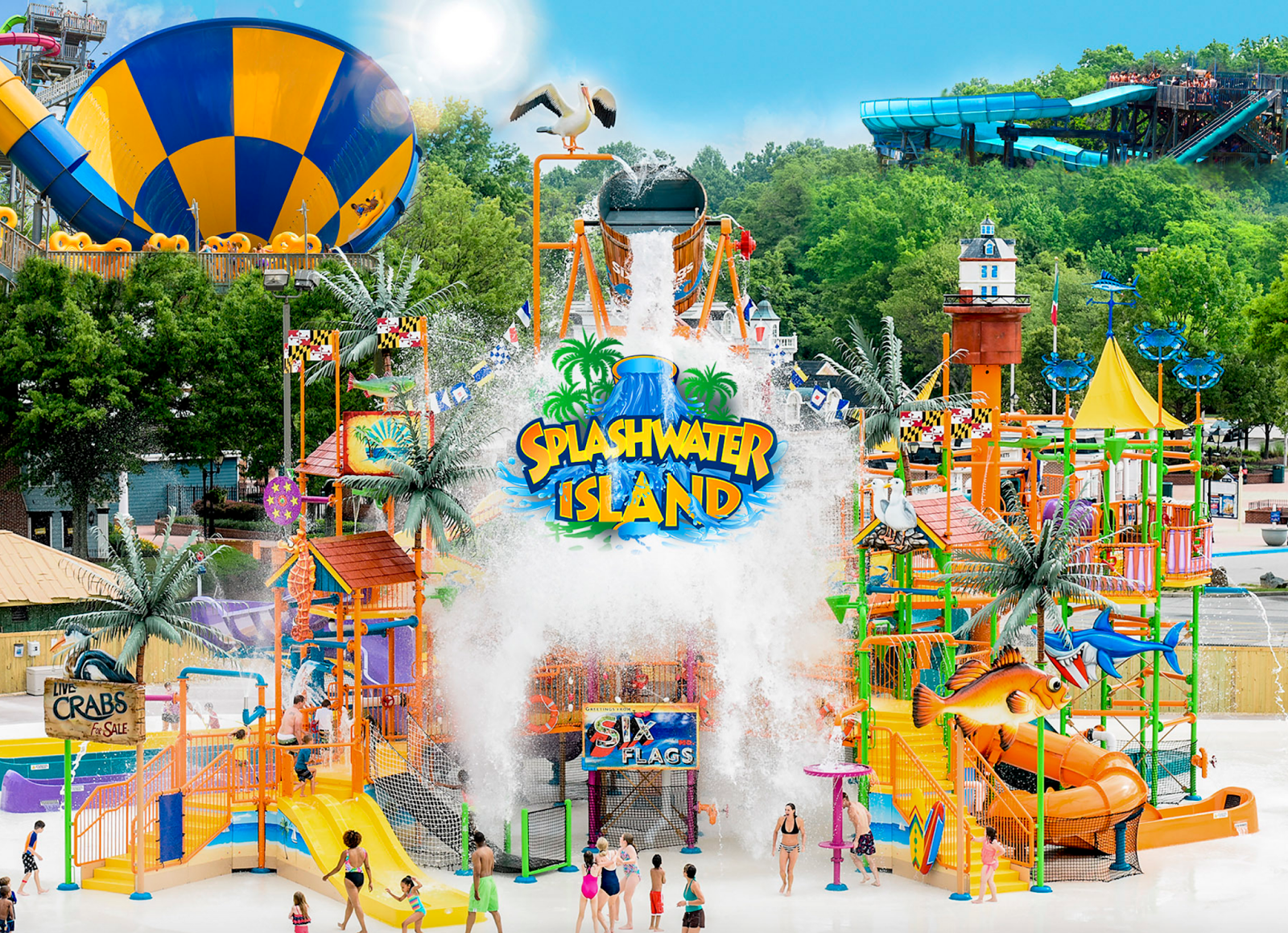 Valid through 2023 and 2024. NewsPlusNotes Large New Waterpark Attractions Opening at Two Six Flags