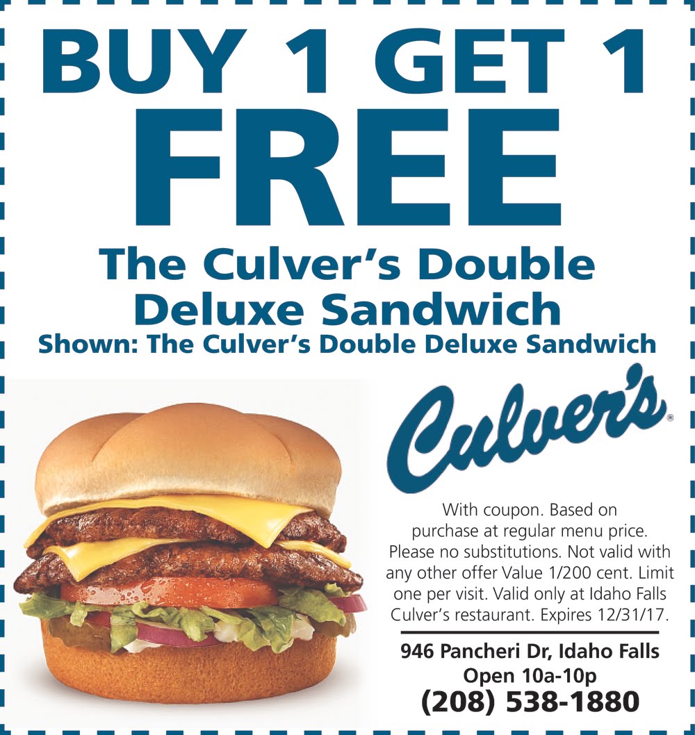 View the ratings, hours, address, phone number and online menu. Culver Coupons Free Printable