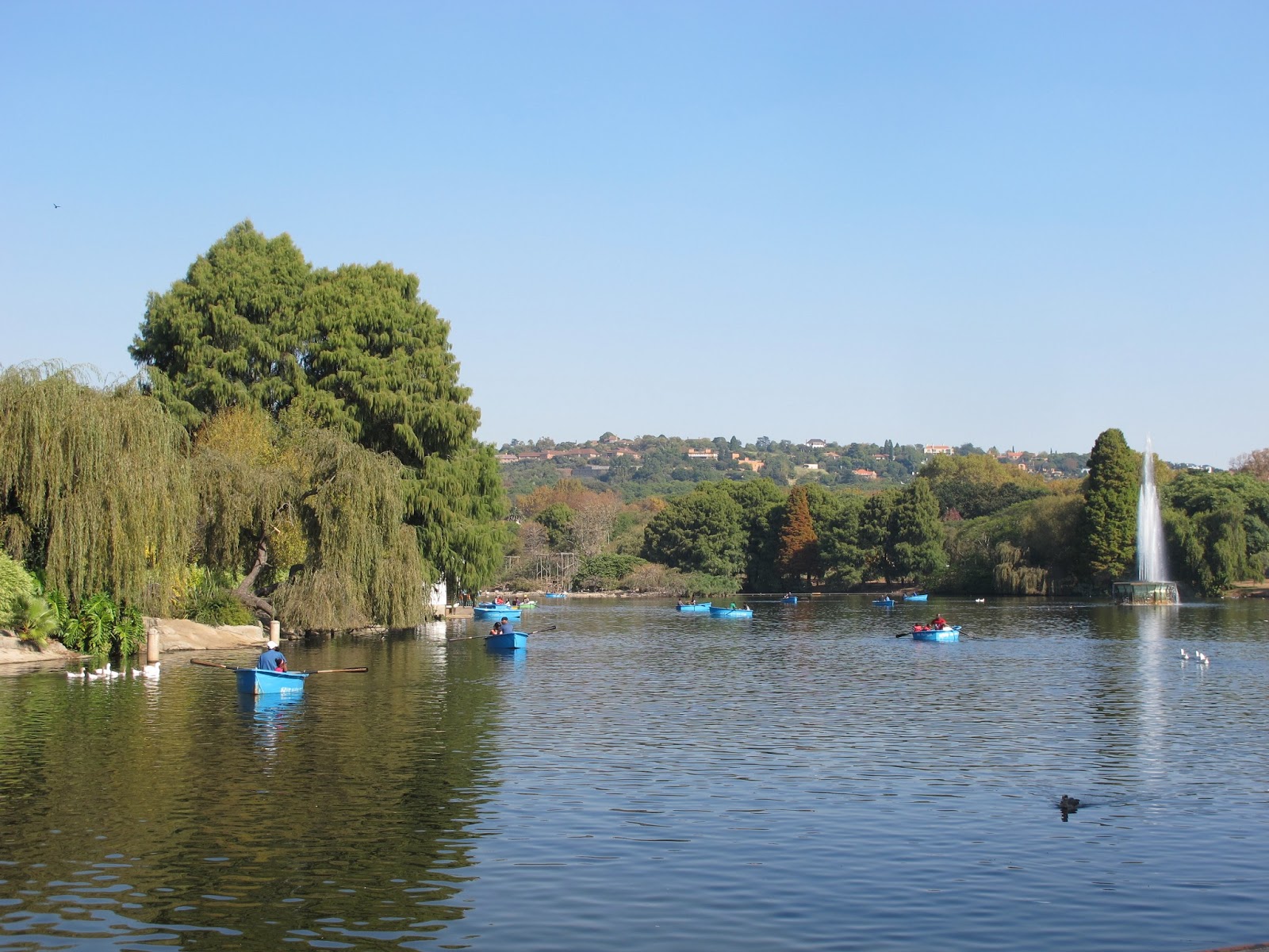 Stopped here on our way from lake george. Because this is Africa 05.2013 May Day at Zoo Lake